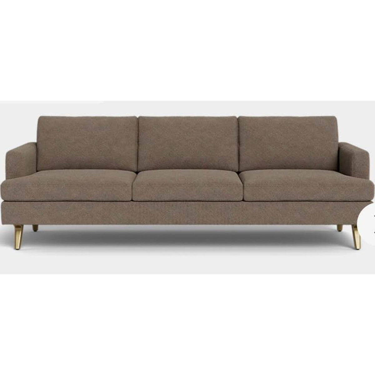 Albany Park Lido Sofa | Hazelnut Performance Bouclé | 86” Delivery Available