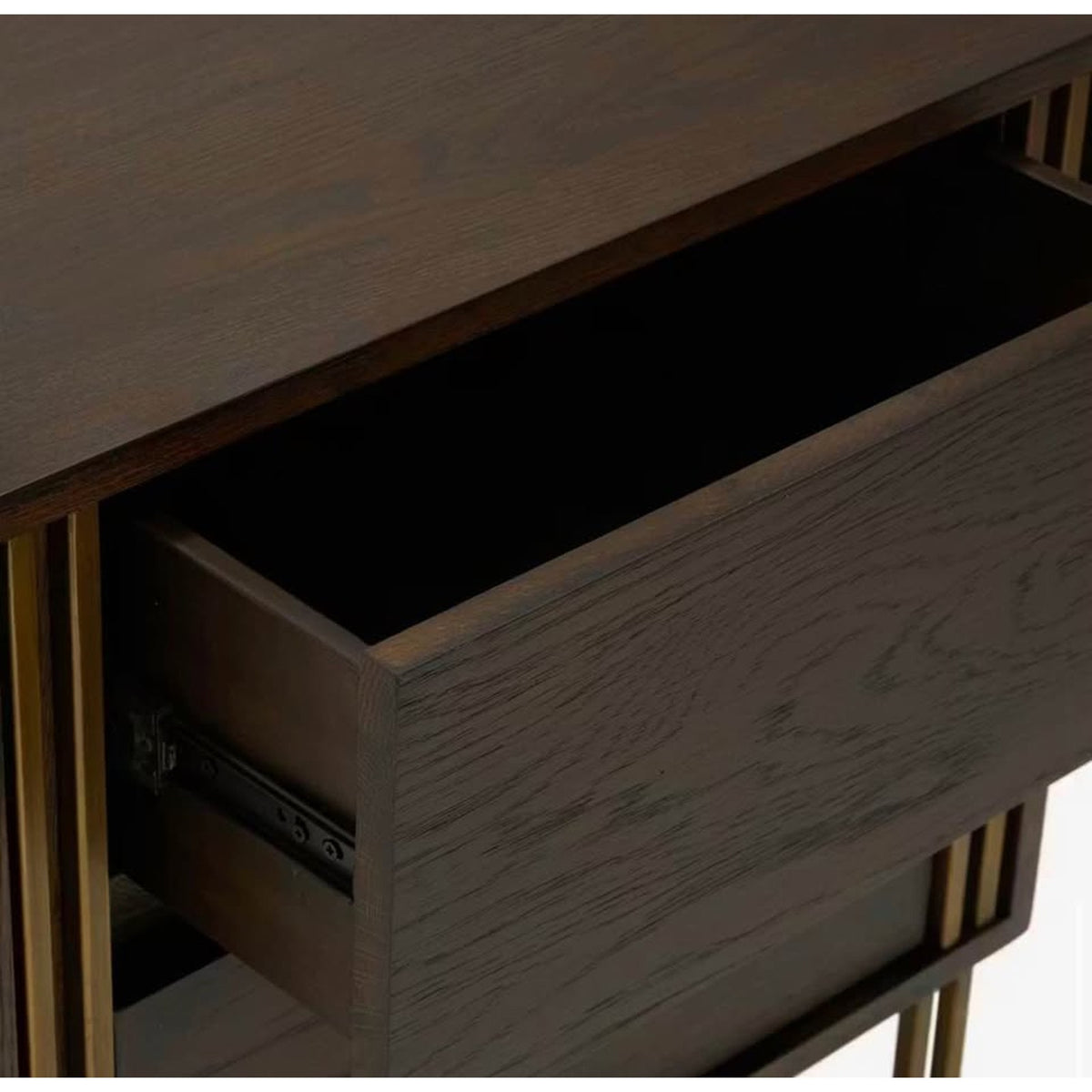 Joybird Lexi Nightstand (2) - New Open Box - Retail $970 each - Blackened Oak - Delivery Available