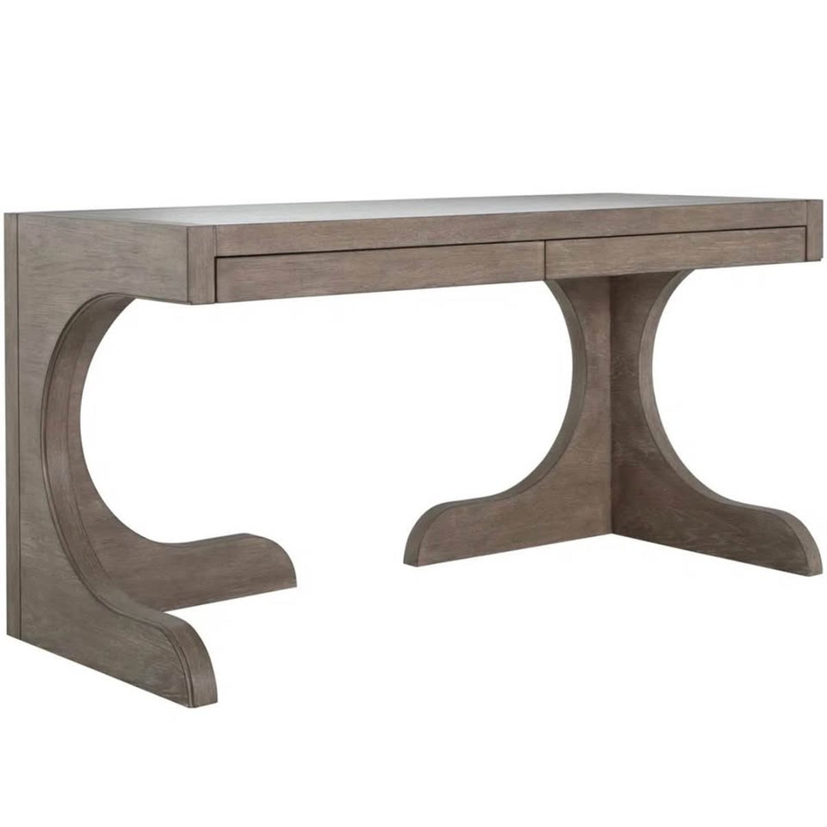 New Gabby Carmen 60” Designer Desk – $2,399 Retail – Brushed Gray - Delivery Available