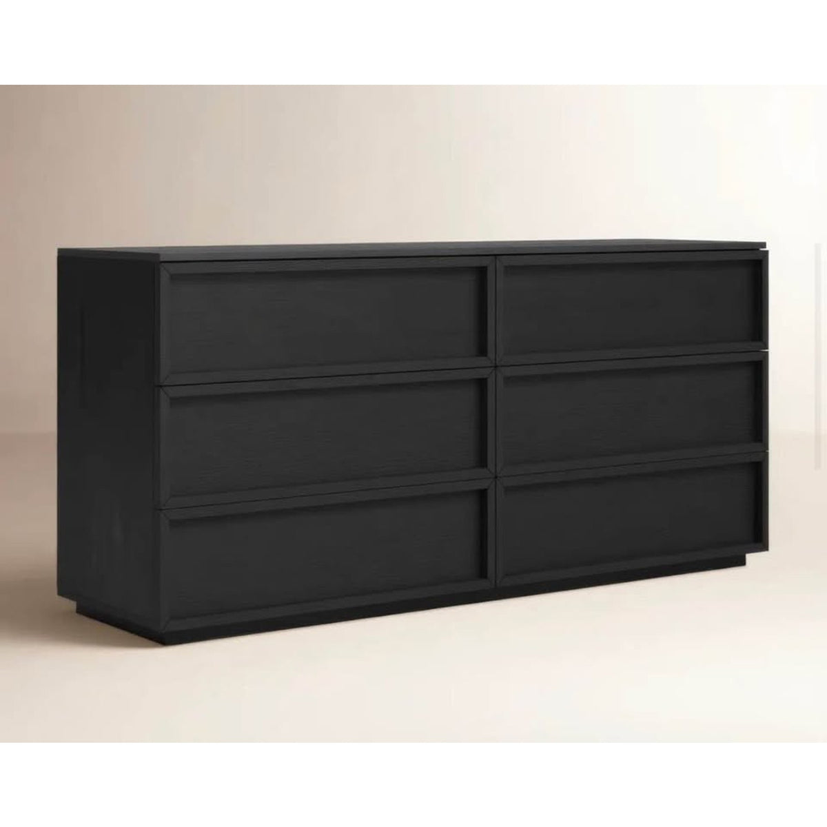 New Joss & Main Hudson 63” 6-Drawer Dresser – Black – Retail $2,199 – Delivery Available