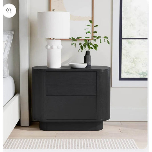 Joss & Main Nightstand Haiden 32'' W Black  - $979 Retail - New “Open Box” - Delivery Available