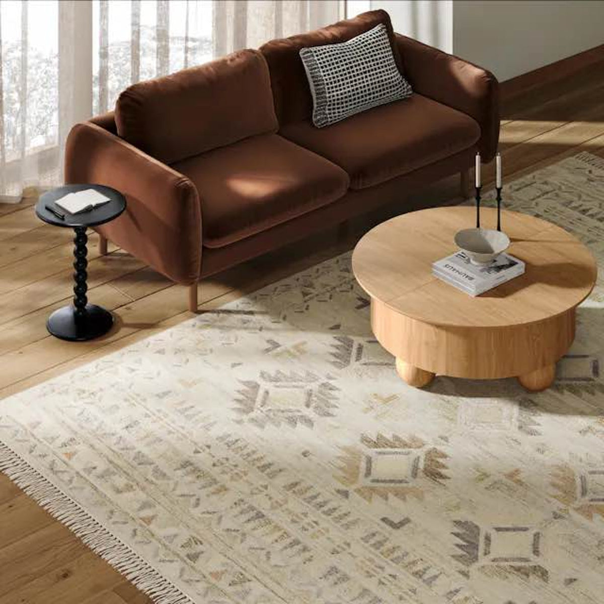 New Article Tida Silver Etch 9’ x 12’ Rug  – $949 Retail – Open Box – Delivery Available