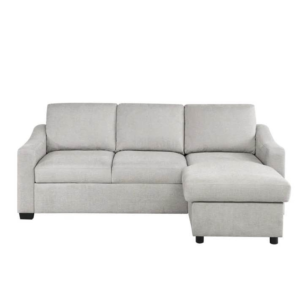 Costco Coddle Aria Sleeper Sofa with Reversible Chaise | Beige Sectional Sleeper | Storage Chaise