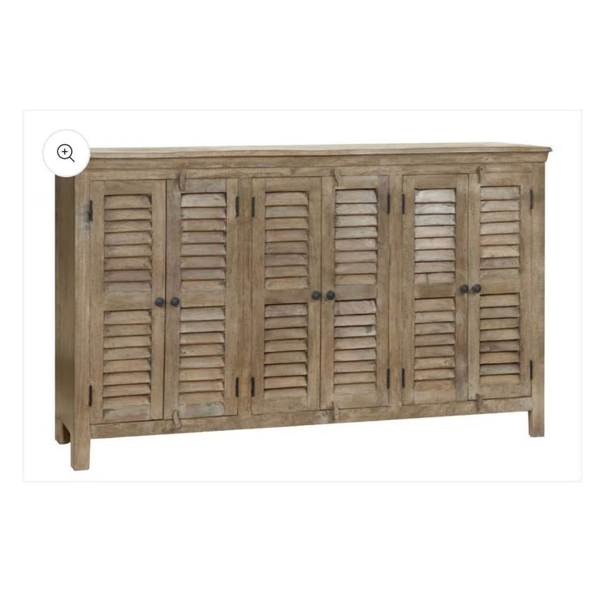 New 72” Solid Mango Wood Sideboard – Retail $2,754 – Delivery Available