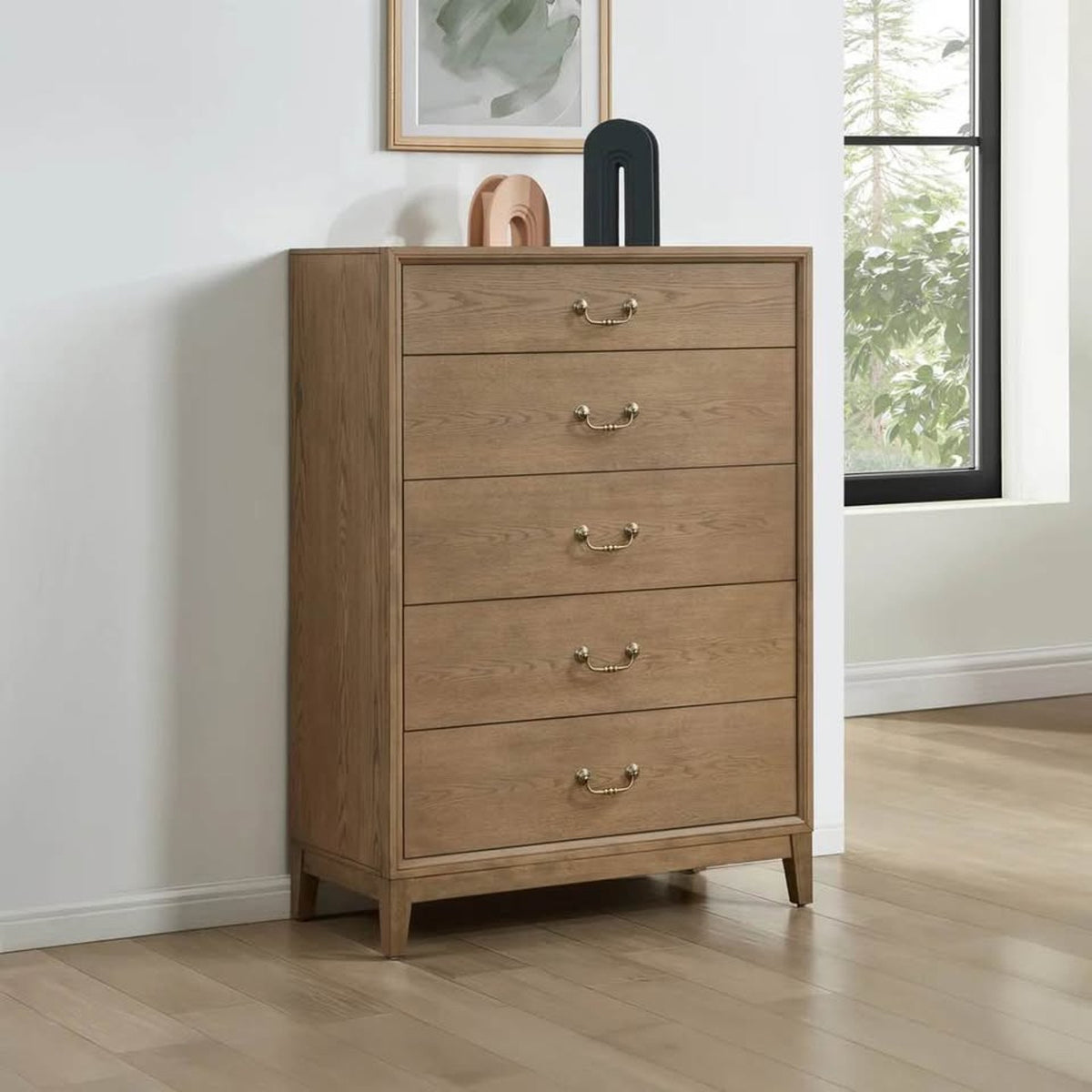5-Drawer Oak Dresser – Flexsteel Arlington – Retail $1,449 – Delivery Available