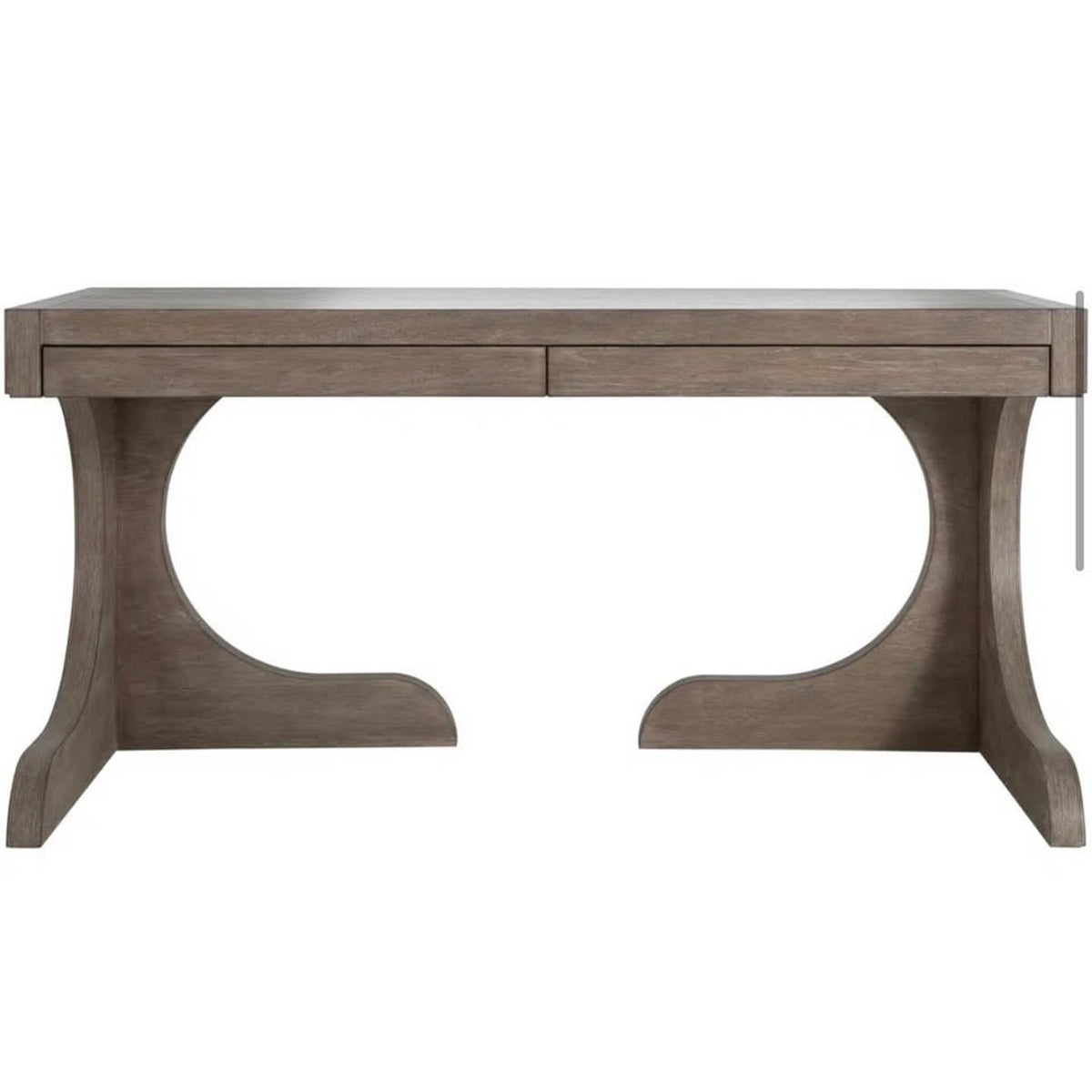 New Gabby Carmen 60” Designer Desk – $2,399 Retail – Brushed Gray - Delivery Available