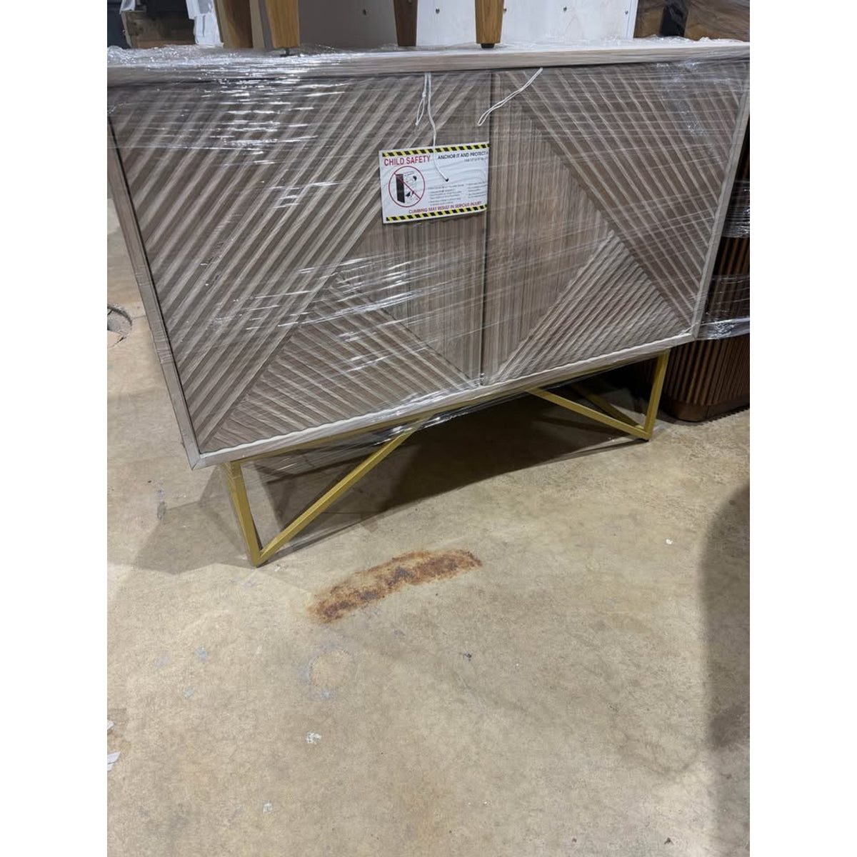 New Solid Wood 2-Door Cabinet – $850 Retail – Delivery Available