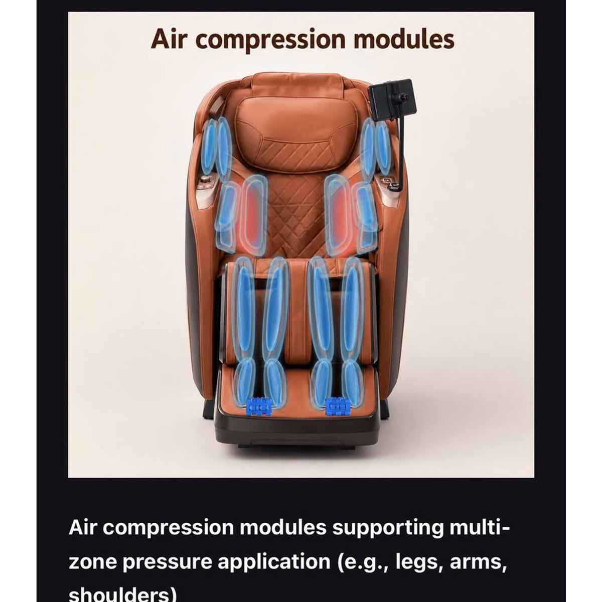 New Full Body Zero Gravity Massage Chair – Retail $2,299 – Delivery Available