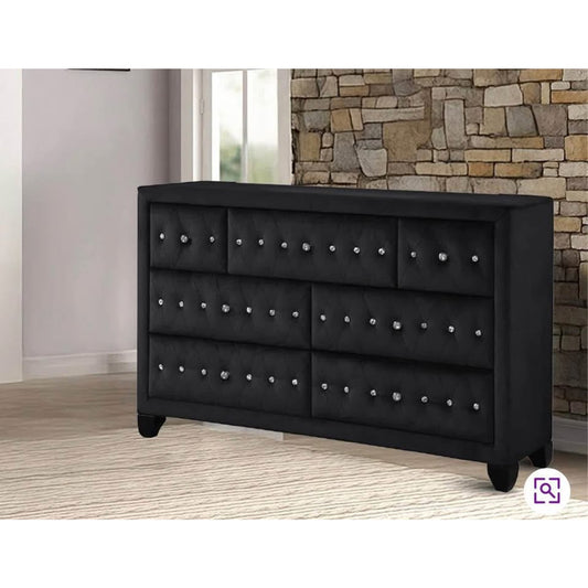 Brand New Rausch Sophia Dresser By Rosdorf Park - Retail $949 - Black - Delivery Available