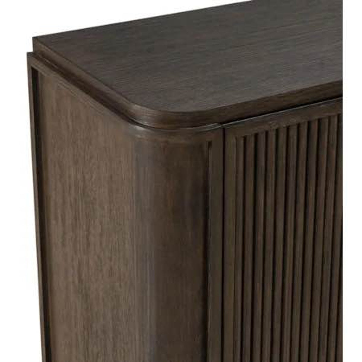 82” Ribbed Wood TV Console – $3,260 Retail Value – Delivery Available