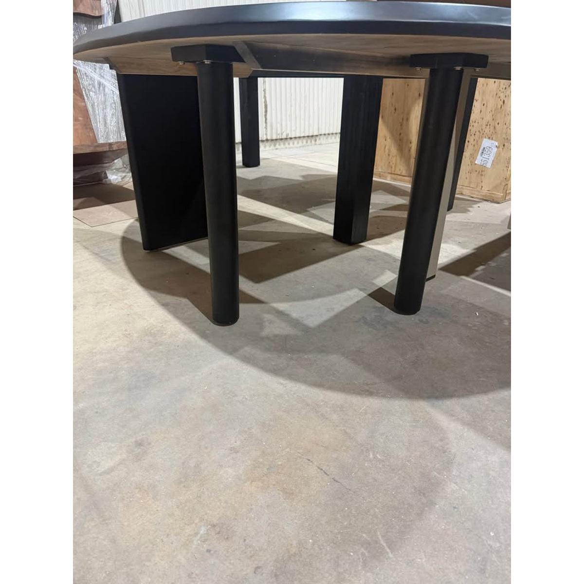 New Modern Black Executive Desk – 70” Contemporary Home Office Desk - Delivery Available