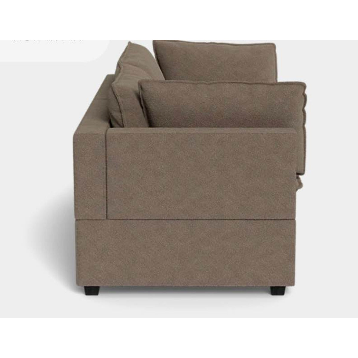 Albany Park Kova Pillow Cushion Sofa | Hazelnut Performance Bouclé | 86” Delivery Available
