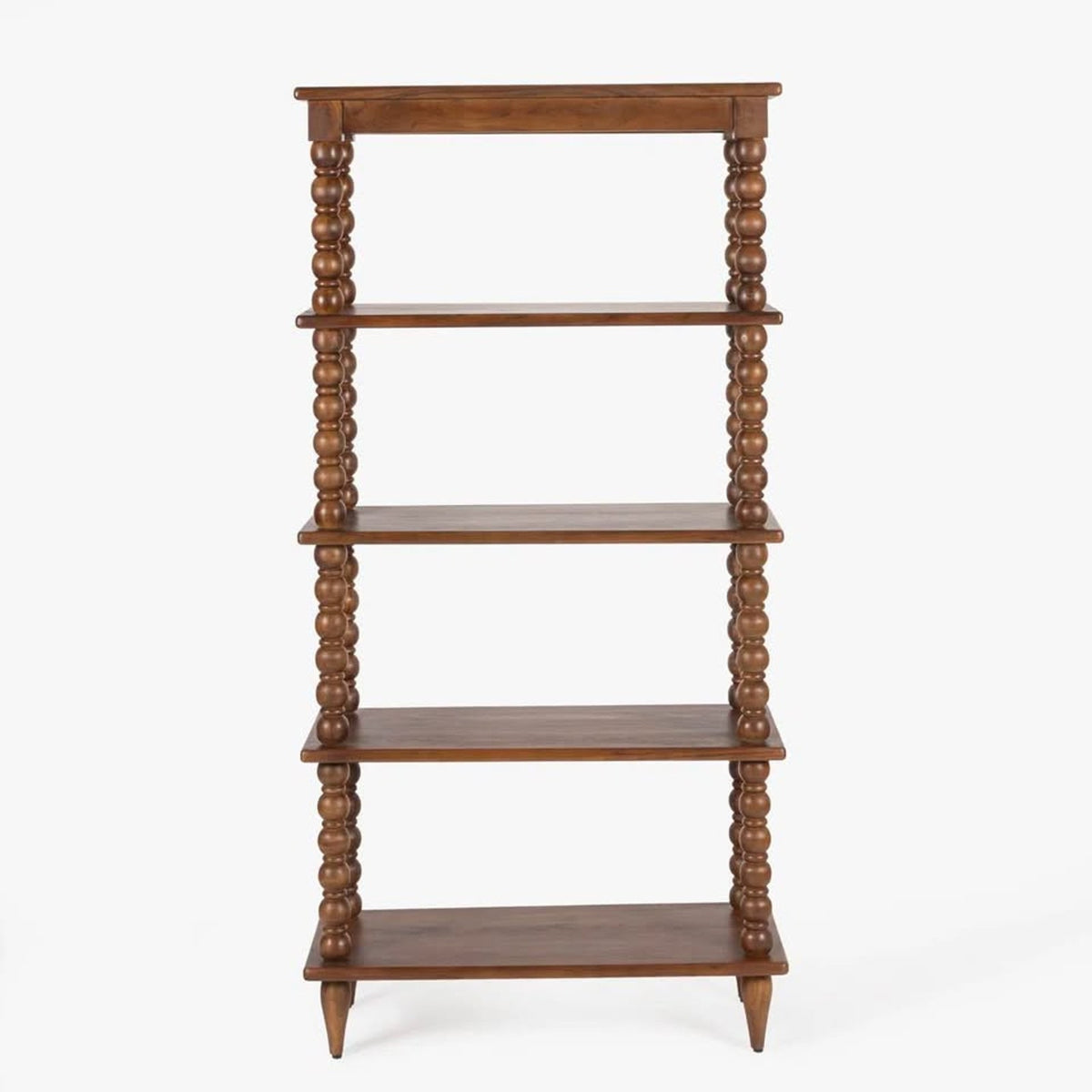 Birch Lane Isabel Solid Wood Spindle Étagère / Bookcase New Open Box $2299 Retail - Delivery Avail