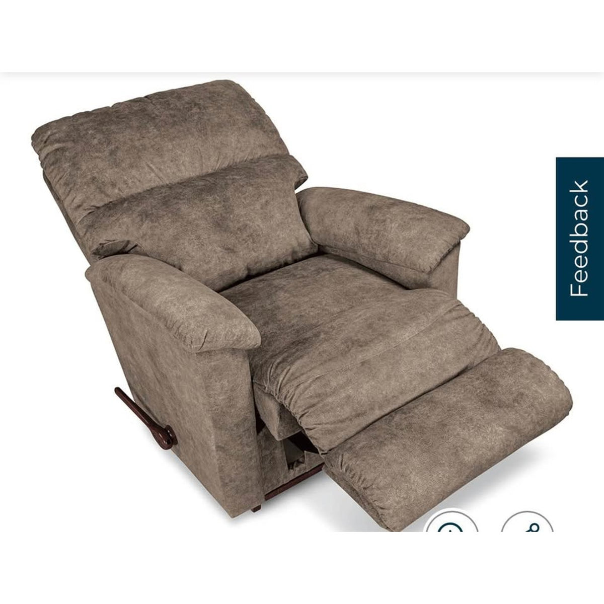 LAzBoy Oversized Taupe Rocking Recliner Chair – NEW OPEN BOX - Delivery Available