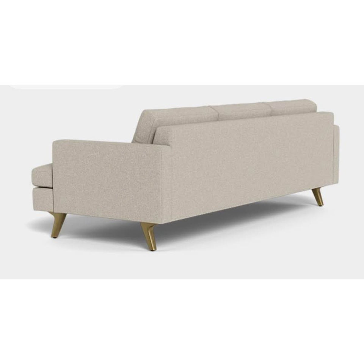 Albany Park Lido 86” Sofa | Oatmeal Performance Chenille | Modern Designer Style Delivery Available