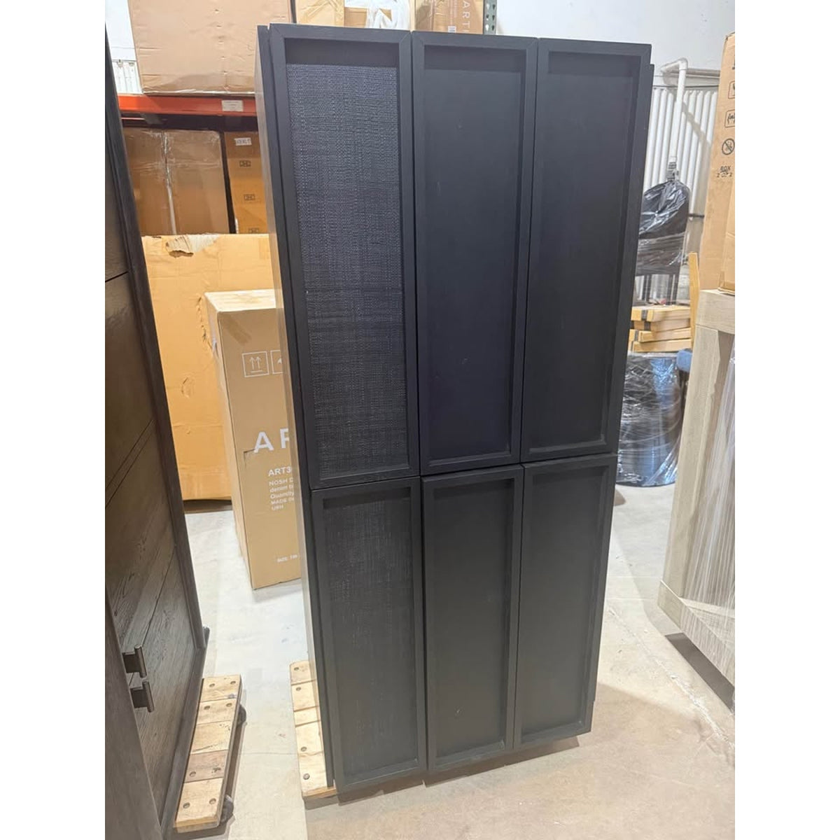 New Joss & Main Hudson 63” 6-Drawer Dresser – Black – Retail $2,199 – Delivery Available
