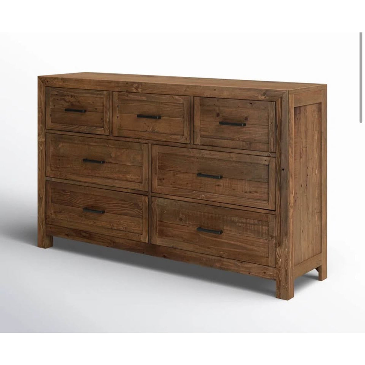 Three Posts Craigsville 63” Solid Wood 7-Drawer Dresser – $1,559 Retail open box Delivery Available