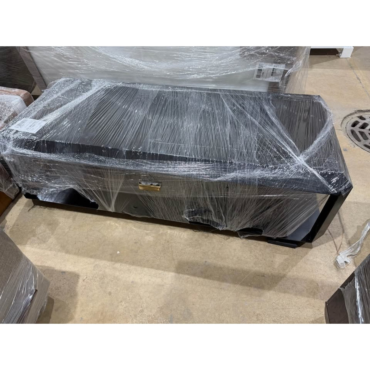 New Noir Trading Obtuse Coffee Table Cocktail Table Black $2286 Retail “open box” Delivery Available