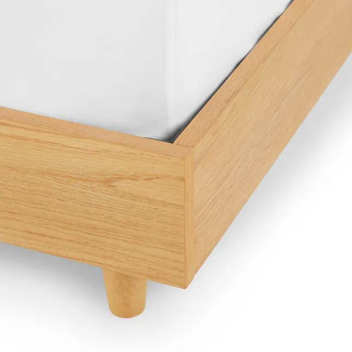 Article | Full Platform Bed Frame | Basi - Oak | $349 Retail Open Box - Delivery Available