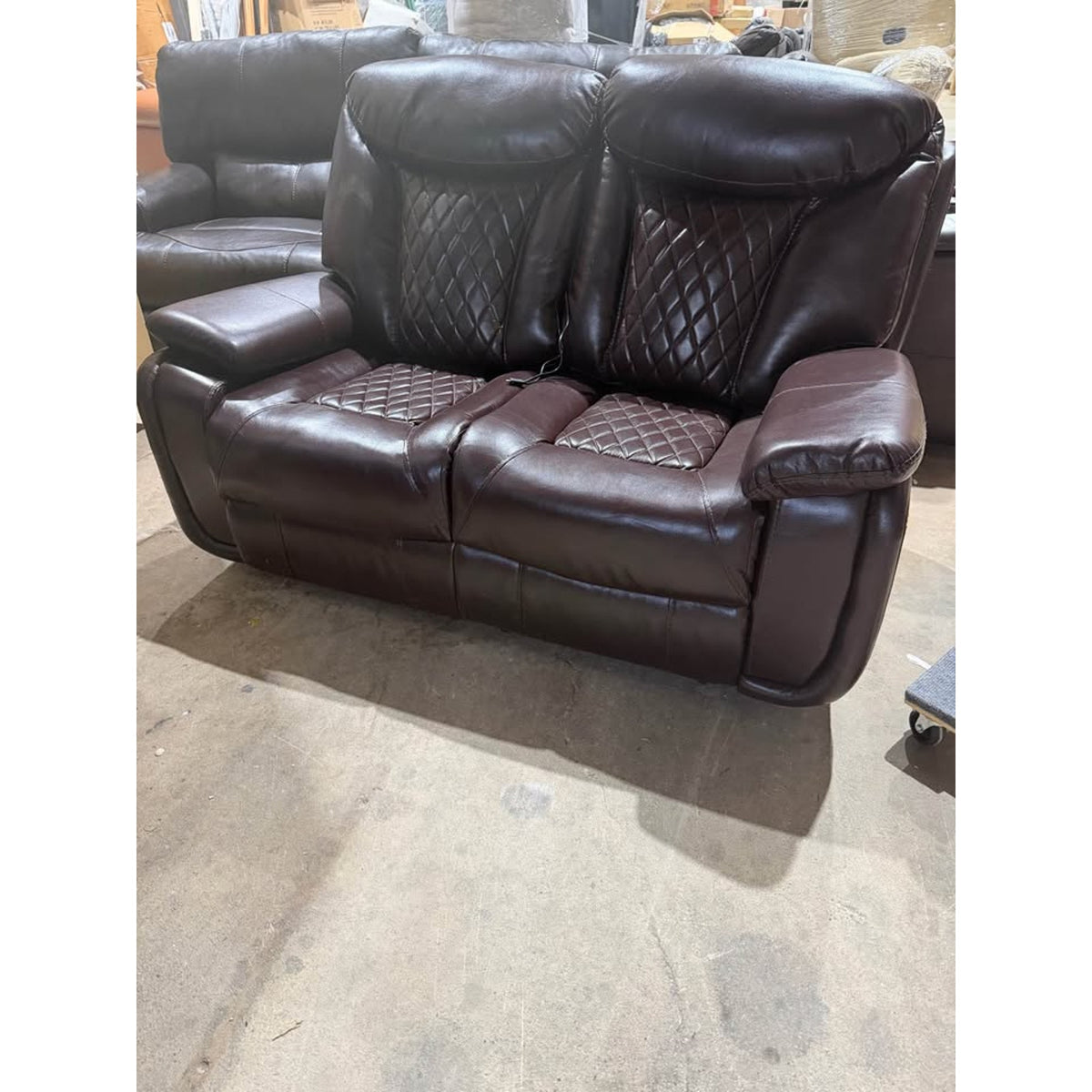 New 62” Power Reclining Loveseat – $1,000 Retail Value – Delivery Available