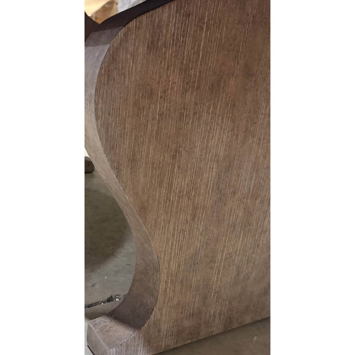 New Grey Oak Dining Table 88”x45” $3800 Retail “open box” Designer Brand - Delivery Available!