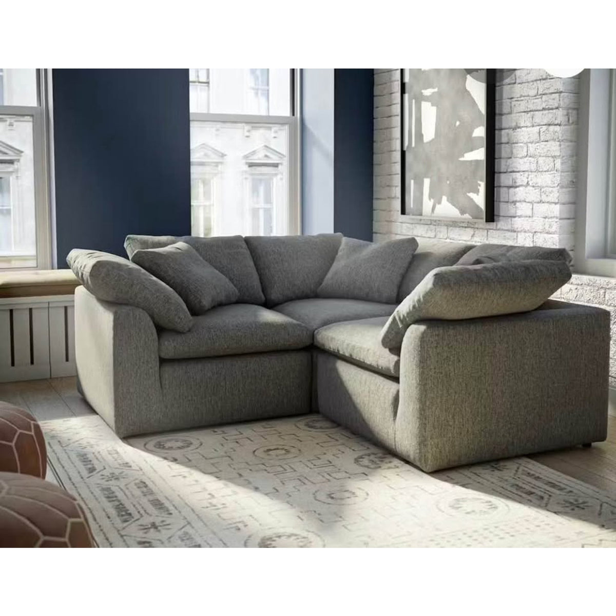 Brand New Joybird Bryant Modular Corner Sectional (3 piece) - Gray - $4922 Retail Delivery Available