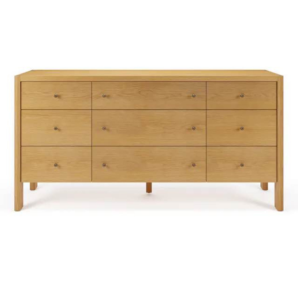 Article | 9-Drawer Triple Dresser | Cassie - Natural Oak | Retail $1799 Open Box Delivery Available