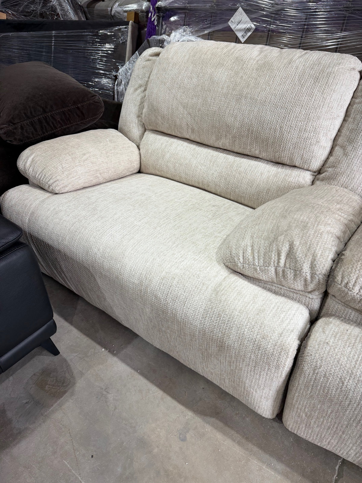 Oversized 3-Piece Plush Reclining Living Room Set – Delivery Available