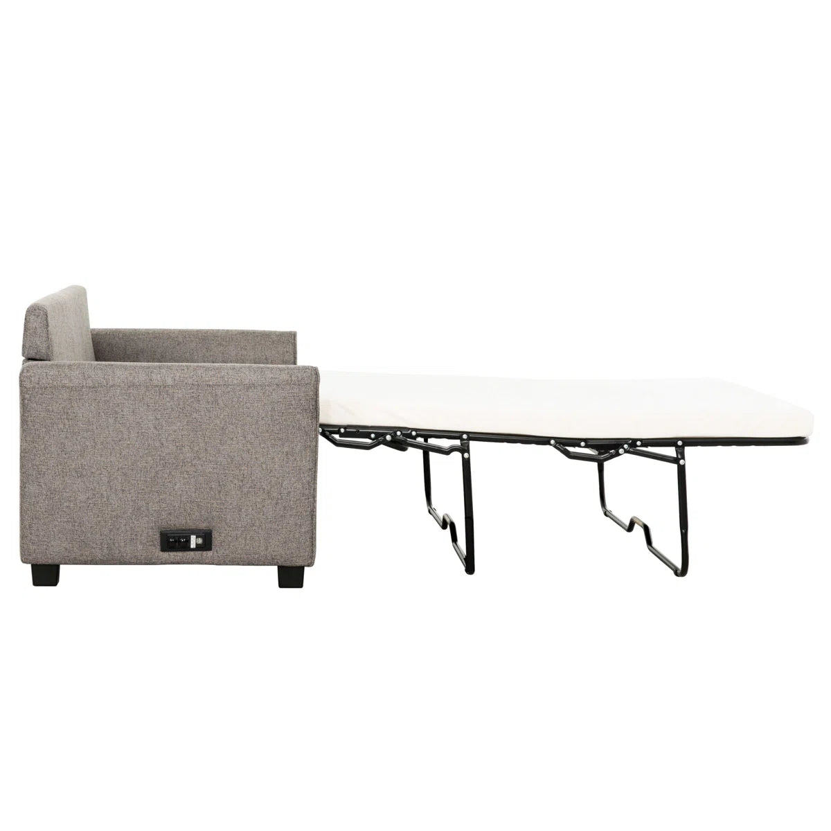 New Open Box Breeya 73 in. Convertible Full Sleeper Sofa with USB