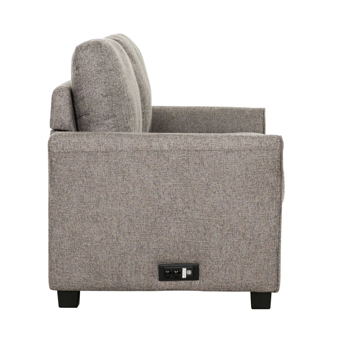 New Open Box Breeya 73 in. Convertible Full Sleeper Sofa with USB