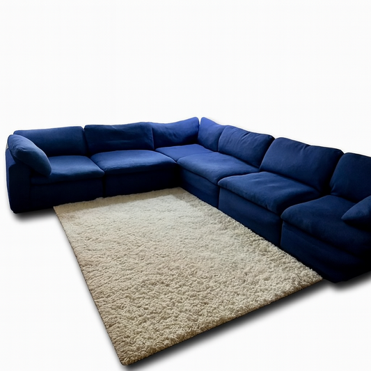 Modular Blue XL Washable Sofa