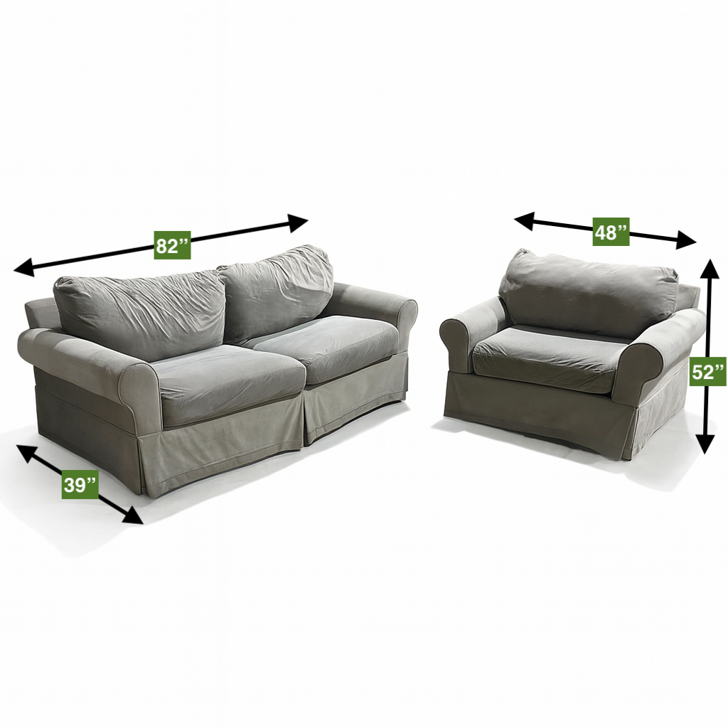 La-Z Boy Sleeper Sofa & Oversized Chair Set