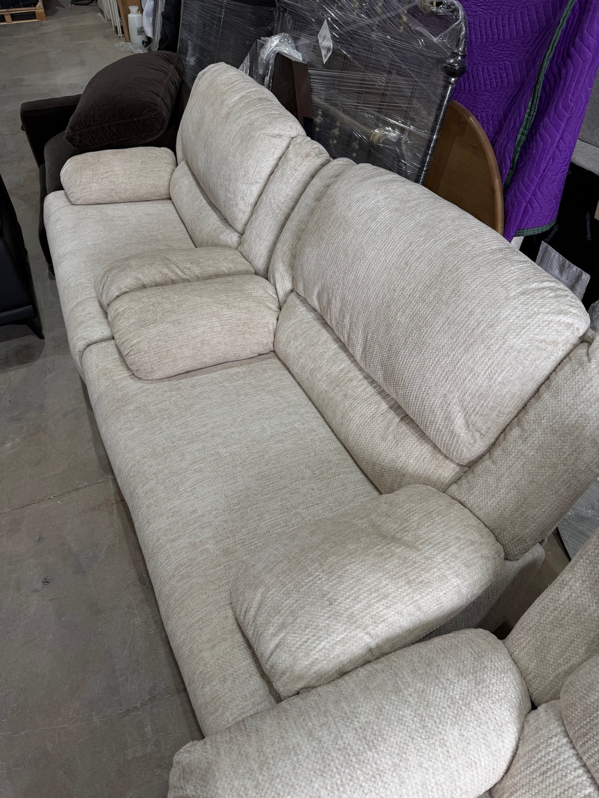 Oversized 3-Piece Plush Reclining Living Room Set – Delivery Available