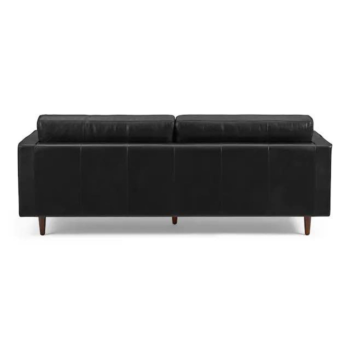 New Article Sven 88” Tufted Leather Sofa – Oxford Black – $1,699 Retail – Delivery Available