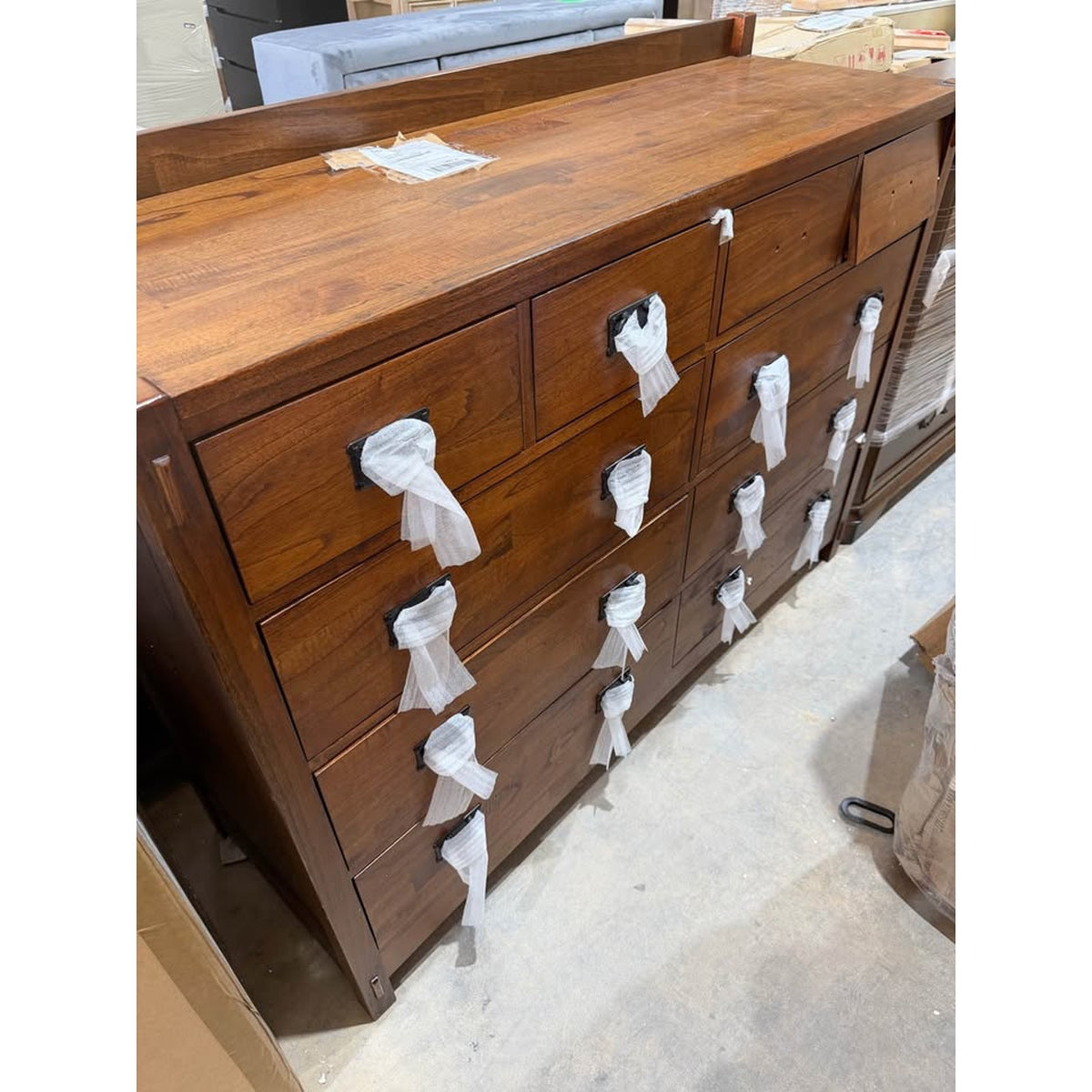 60” Solid Wood 10-Drawer Dresser – $1,563 Retail – Open Box Blemish - Delivery Available