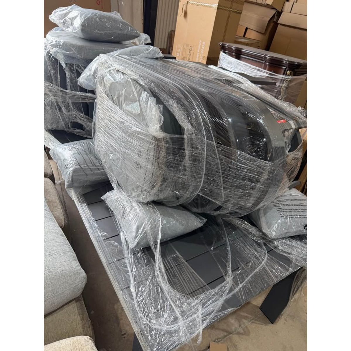 Modway Tahoe 9-Piece Outdoor Aluminum Dining Set for 8 | New Open Box | Delivery Available