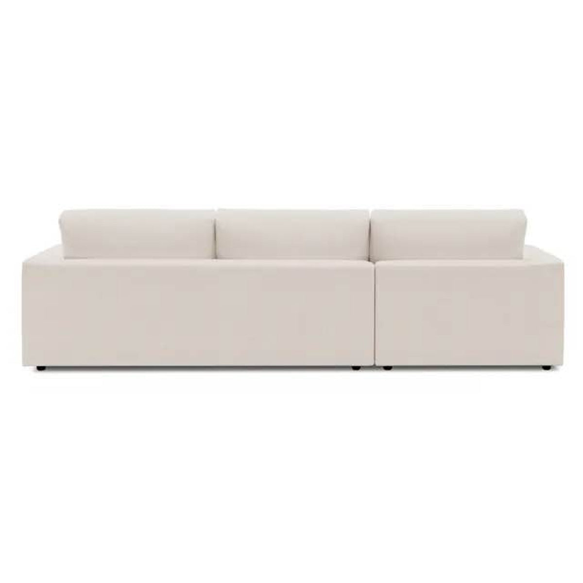 Article Riley 118.5” Ivory Wool Bouclé Sectional – $3,049 Retail – Delivery Available