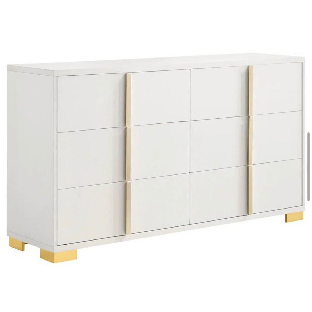 New White 6-Drawer Dresser - Willa Arlo Interiors Jelissa – New Open Box – Delivery Available