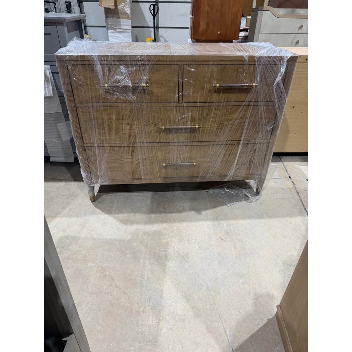 New Designer Oak Accent Chest by Fairfield Chair - Retail $2,500+ “open box” Delivery Available