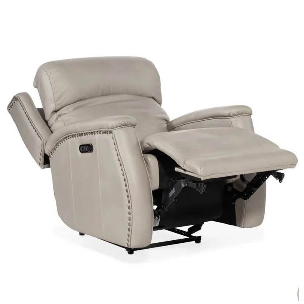 Hooker Furniture Rhea Zero Gravity Power Recliner | Sahara Ash Leather | Retail $3,726 | Delivery
