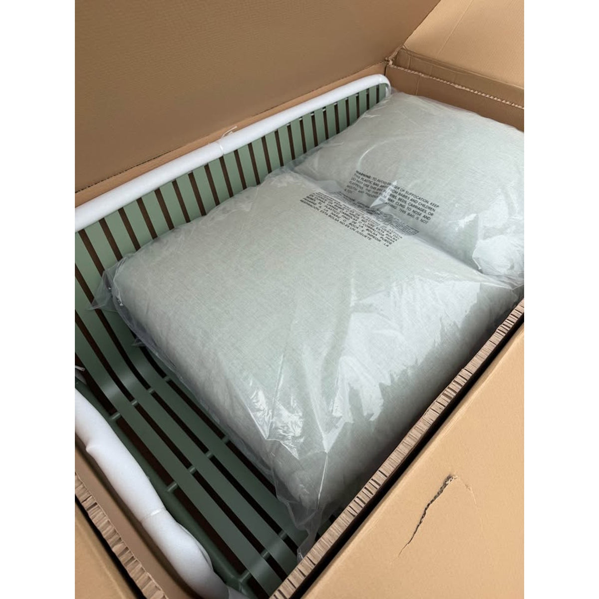 Article Sarek 59” Outdoor Loveseat – Sunbrella Mint – $1,499 Retail – Open Box – Delivery Avail