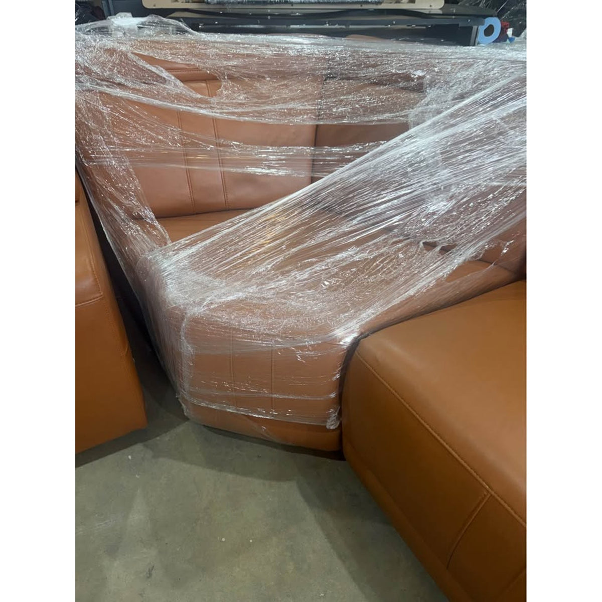 6-Piece Caramel Power Reclining Modular Sectional – Adjustable Headrests – Delivery Available