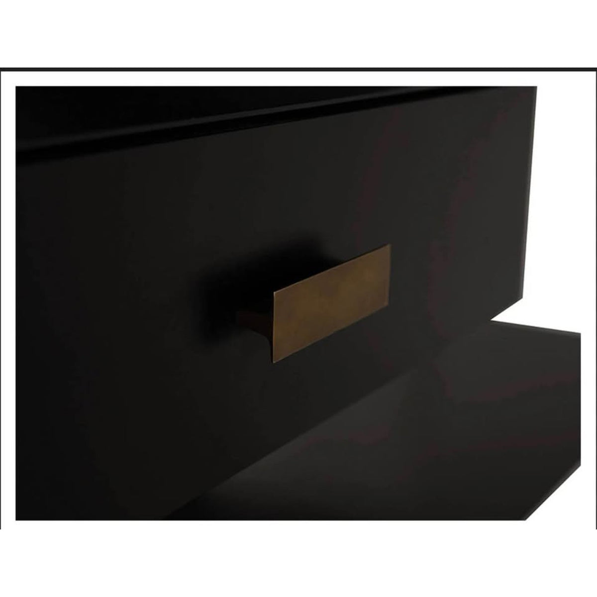 New Noir Trading Obtuse Coffee Table Cocktail Table Black $2286 Retail “open box” Delivery Available