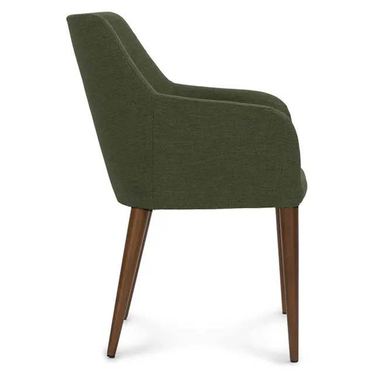 Article | Set of 4 Upholstered Dining Chairs with Arms | Feast - Vine Green | Delivery Available