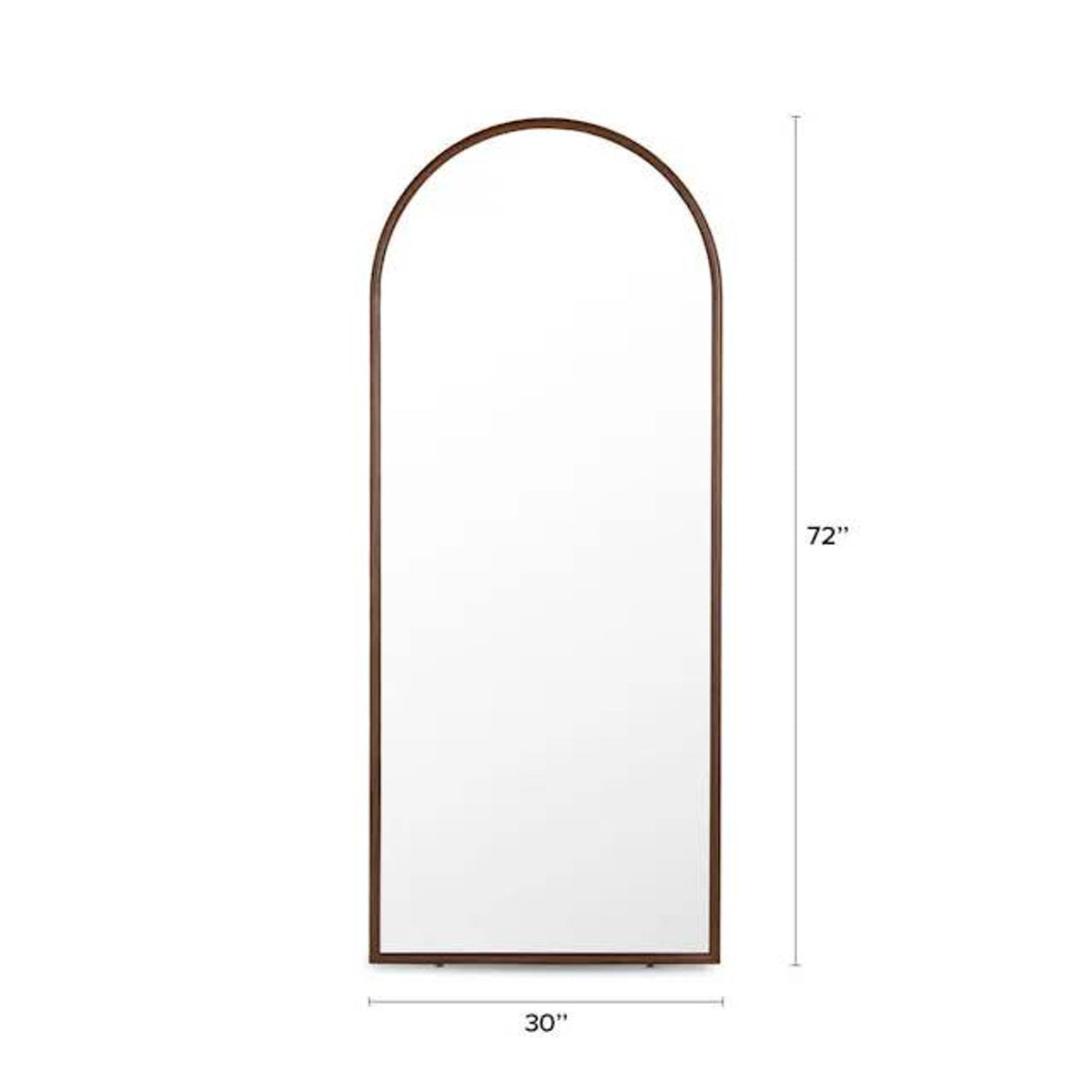 New Article Laud Floor Mirror – Walnut – $599 Retail – Delivery Available
