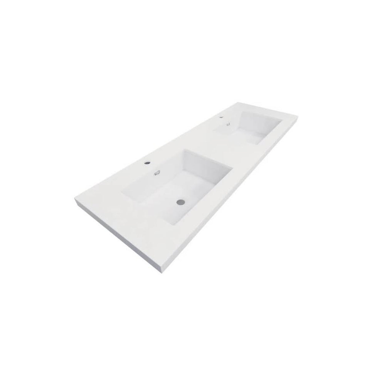 Better Vanity Royal 60″ Double-Sink Vanity Top – Open Box – Delivery Available