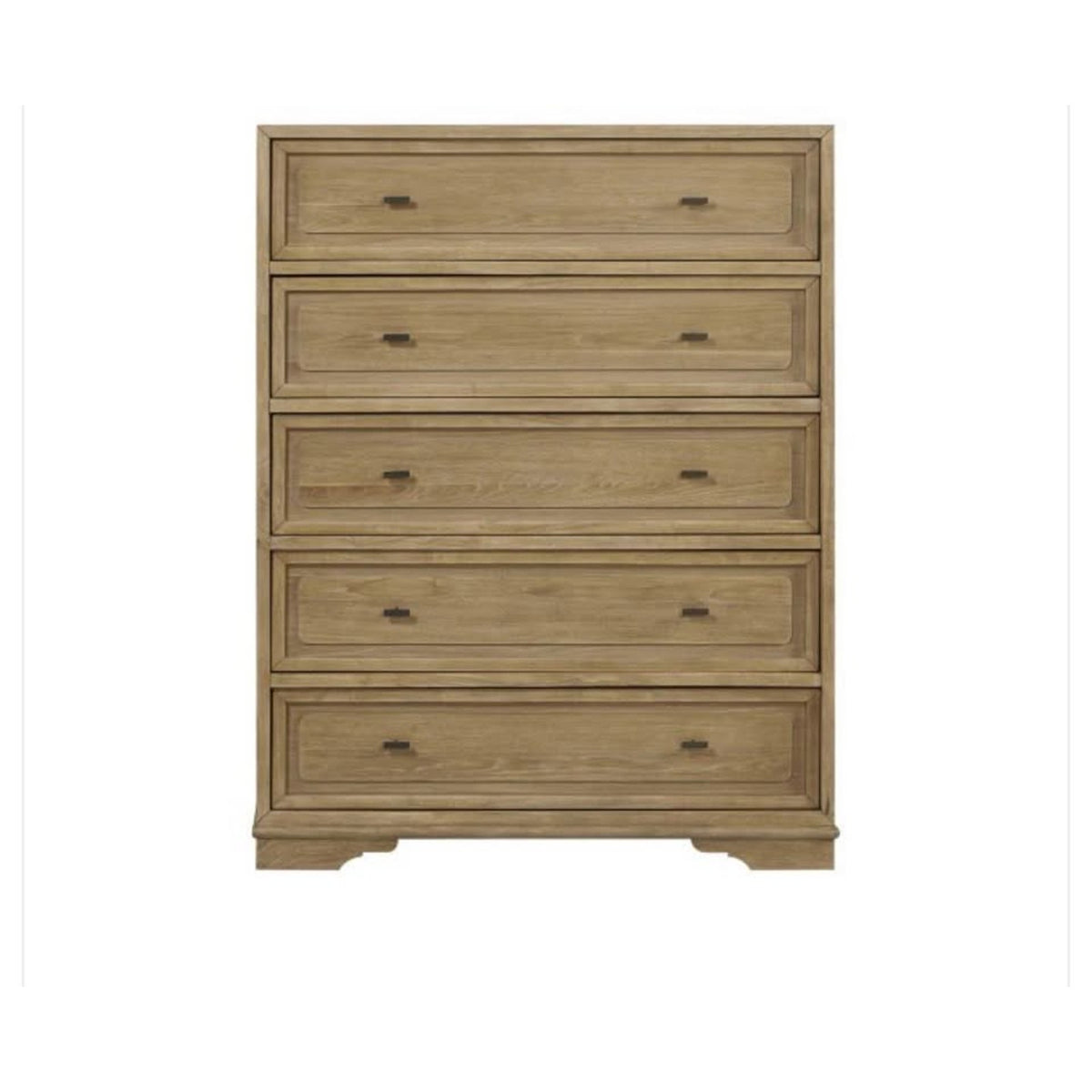 Light Oak 2-Piece Bedroom Set – 9 Drawer Dresser & 5 Drawer Chest – New Open Box Delivery Avail