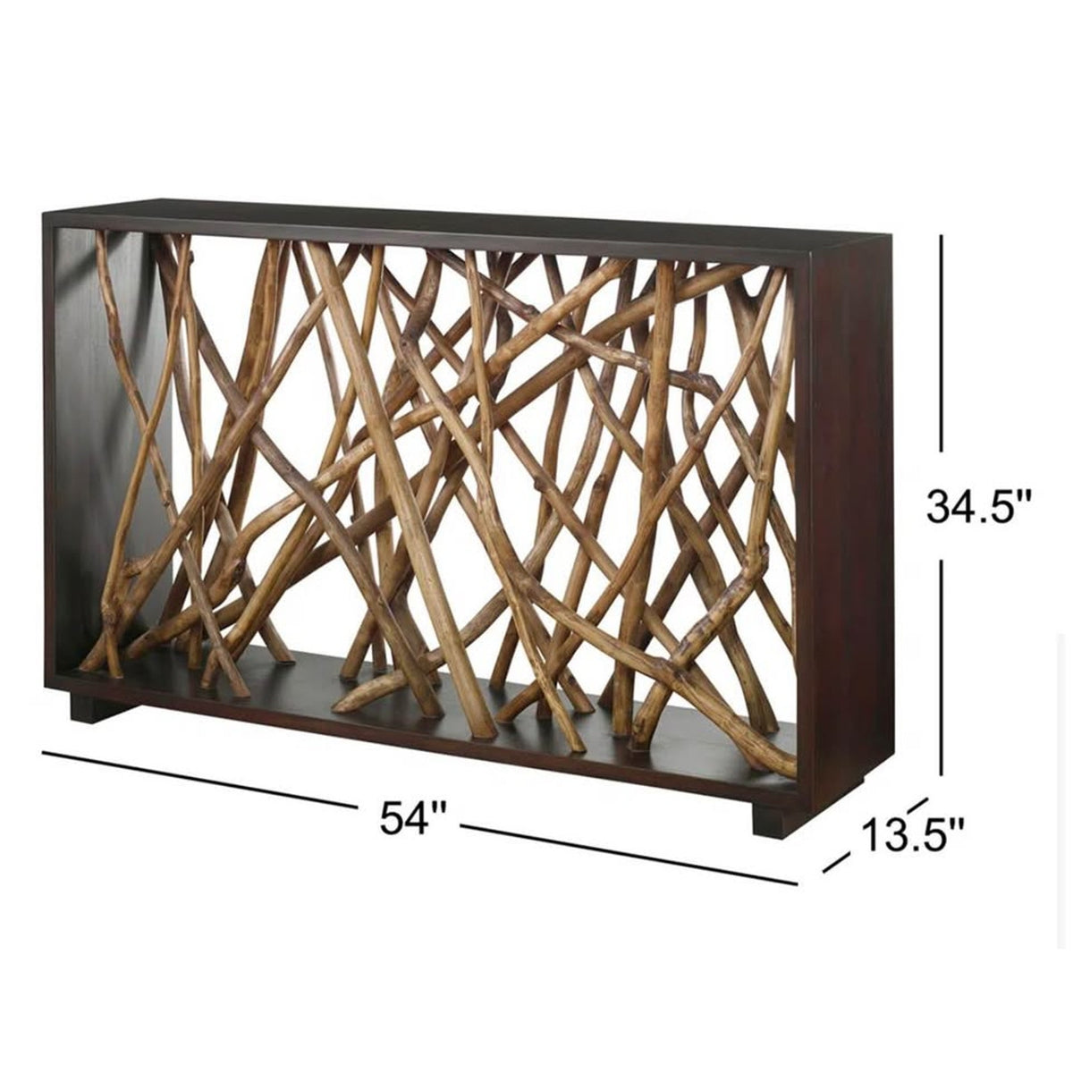 The Twillery Co. 54” Solid Wood Console Table – $1,335 Retail Open Box - Delivery Available