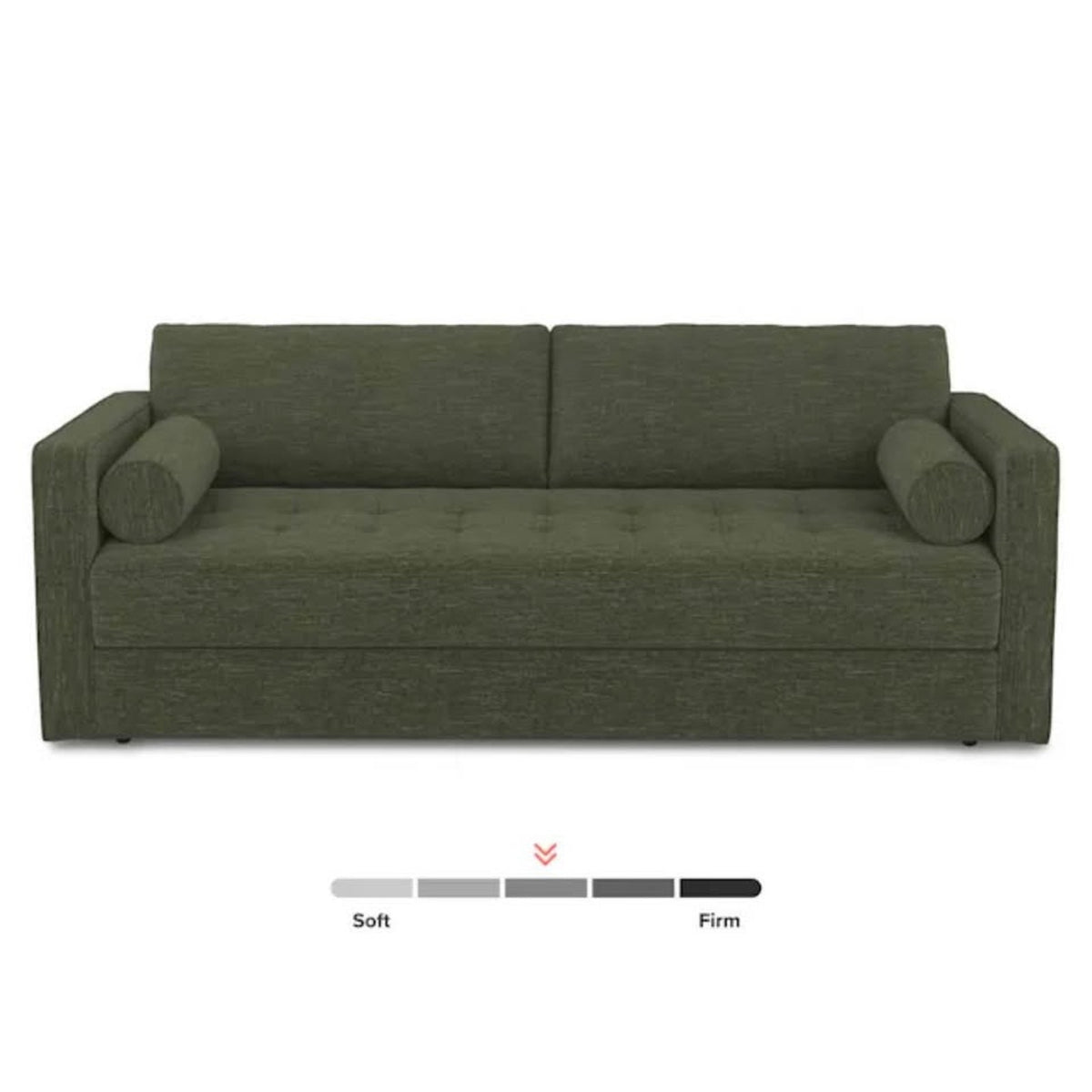 New Article Sven 88” Tufted Sofa Bed – Fir Green Open Box Retail $1599+ Delivery Available