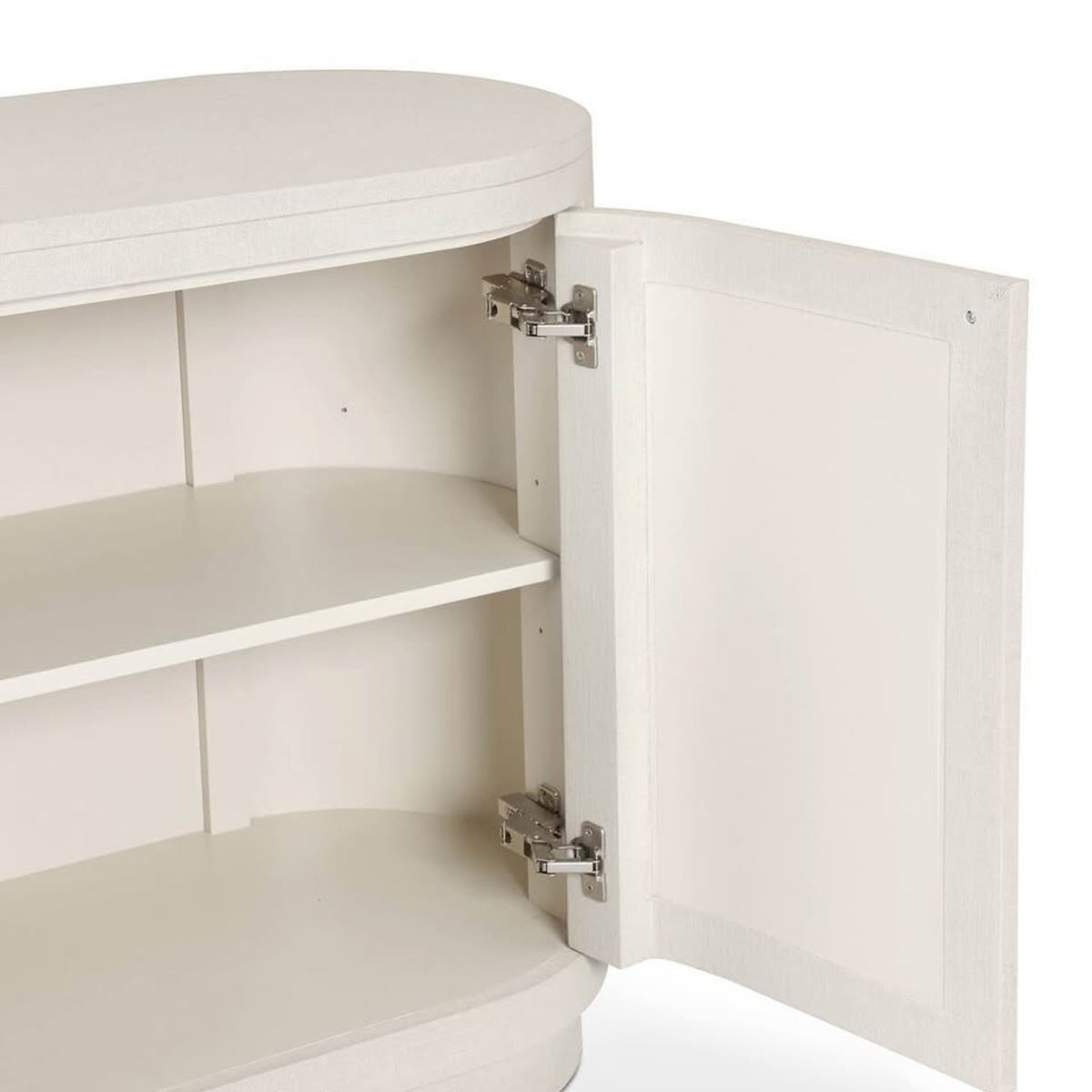 Four Hands Amelia Sideboard Credenza | Ivory Painted Finish | Designer Storage Cabinet | Delivery